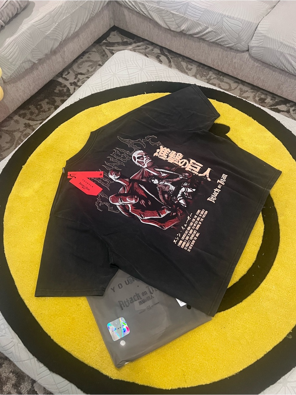 YoungLA AOT cropped tee